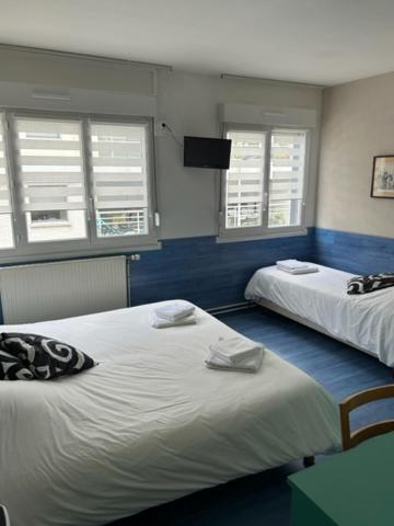 Hote De La Plage Dunkirk Exteriör bild